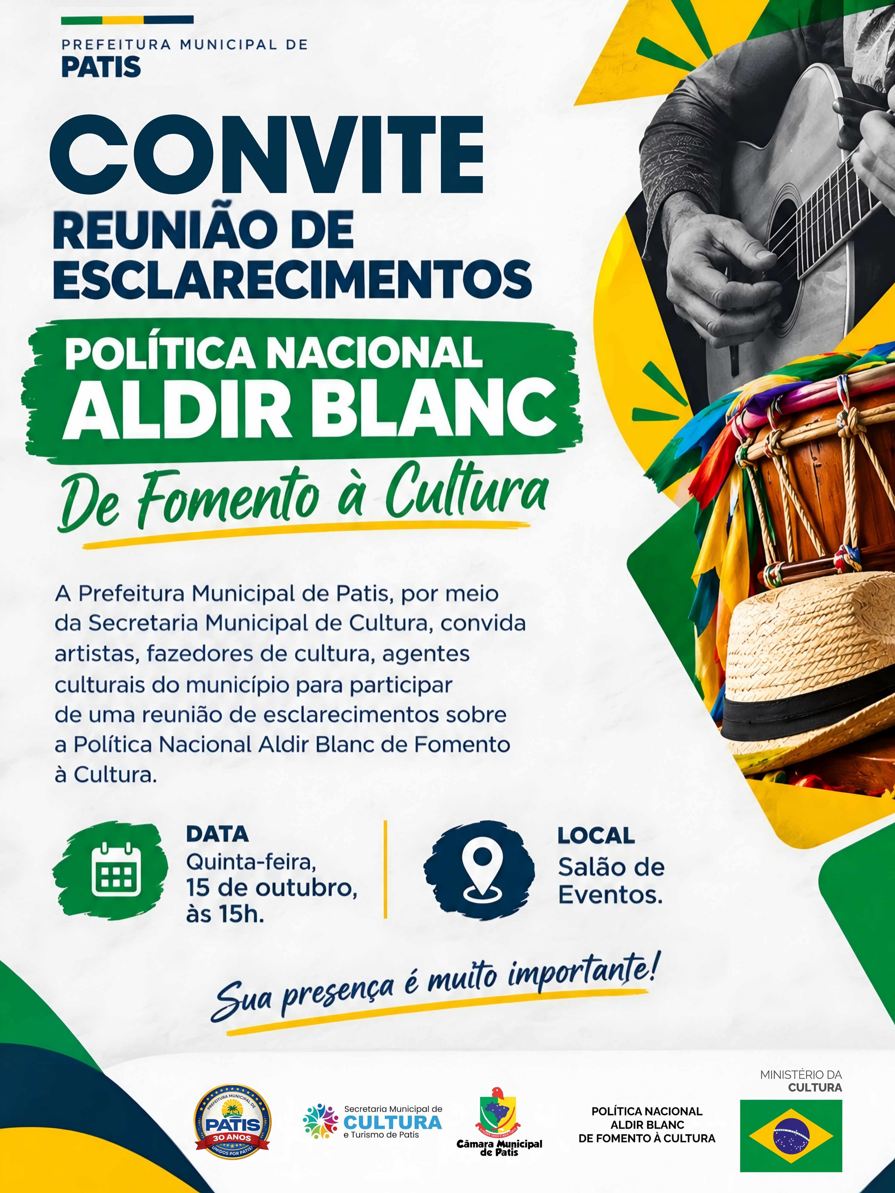 A CULTURA DE PATIS EM DESTAQUE!